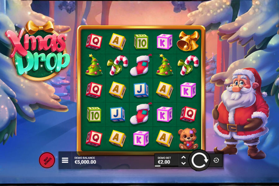 demo play of xmas drop on stake